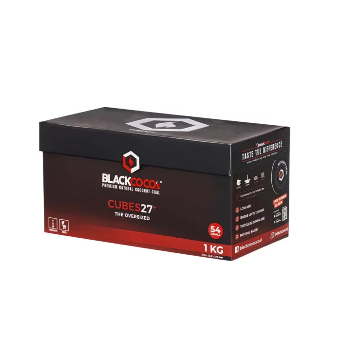 Charbon Naturel Black Coco's Cubes 27
