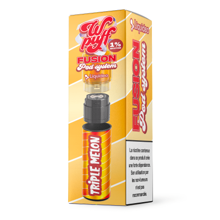 Wpuff Pod Fusion 15K - Starter Kit - Triple Melon - 1%