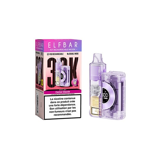 Puff NIO30K Elf Bar - Cerise Glacée
